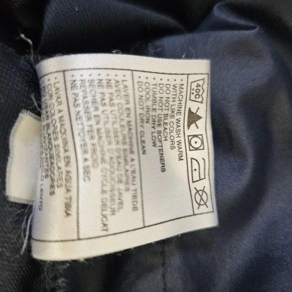 Nike Golf Windbreaker Vest Mens Large Navy Pullover Zip Pockets Elastic Bottom - Picture 6 of 8